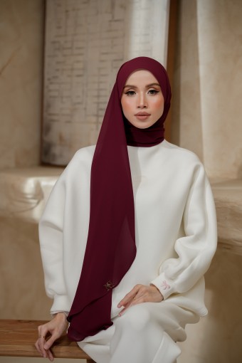NAURA DARK MAROON
