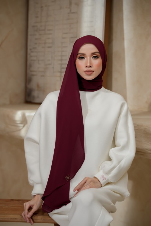 NAURA DARK MAROON