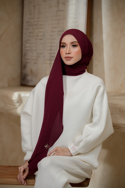 NAURA DARK MAROON