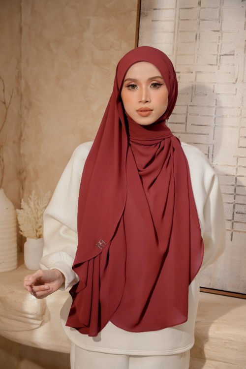 AIRY RUSTY RED